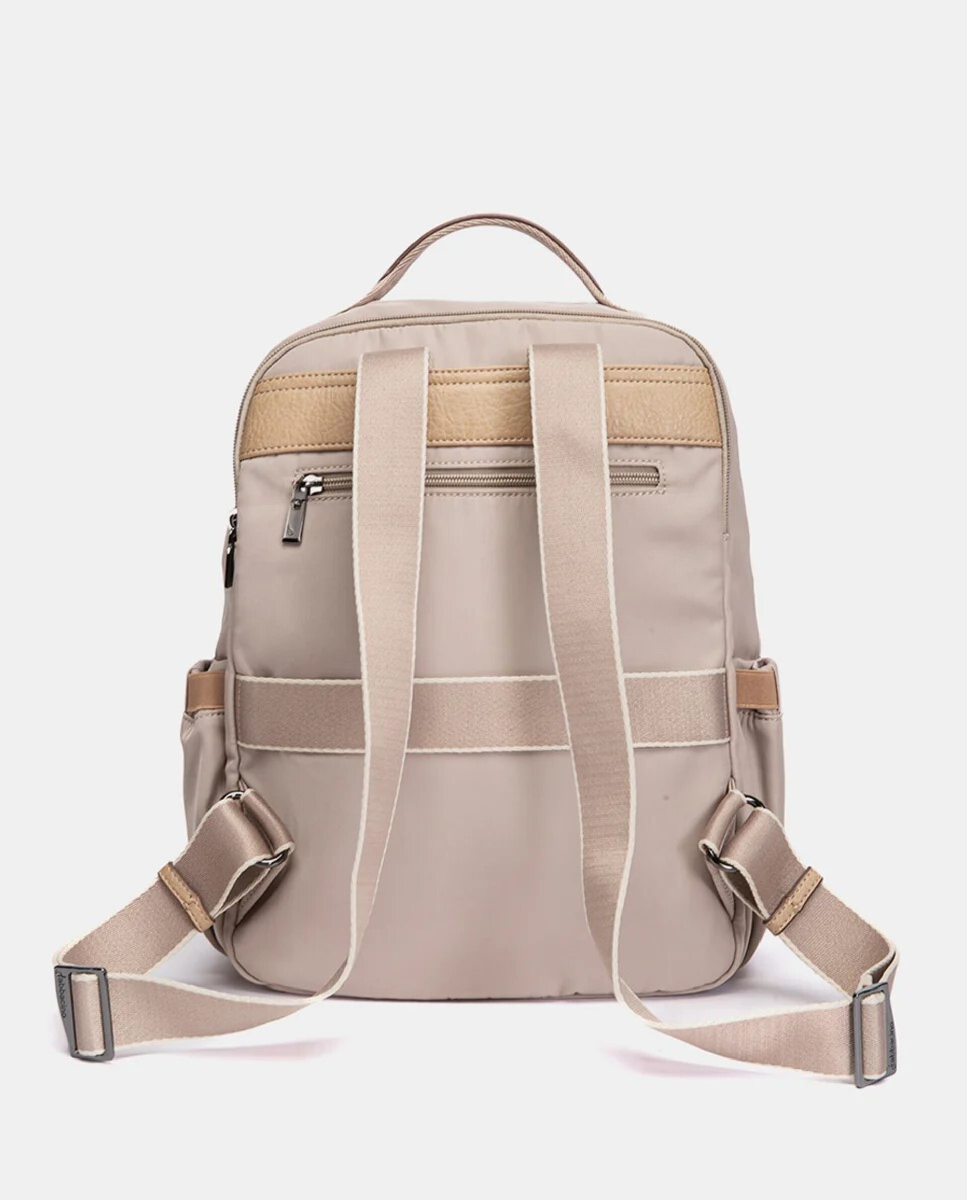 Mochila Abbacino en tejido beige 81194 - 2