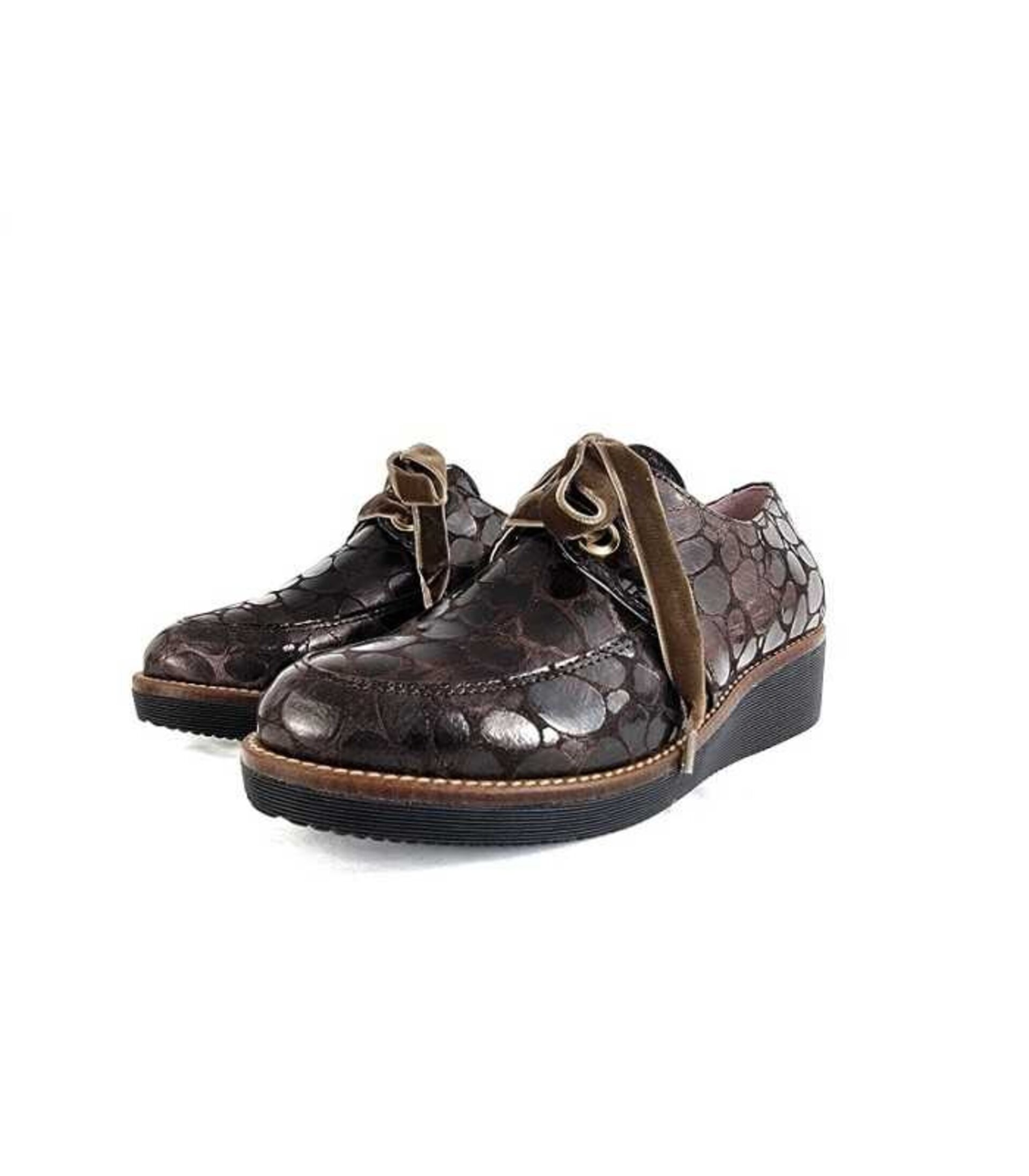 Zapato Nival cordones LUKA piel coco - 4