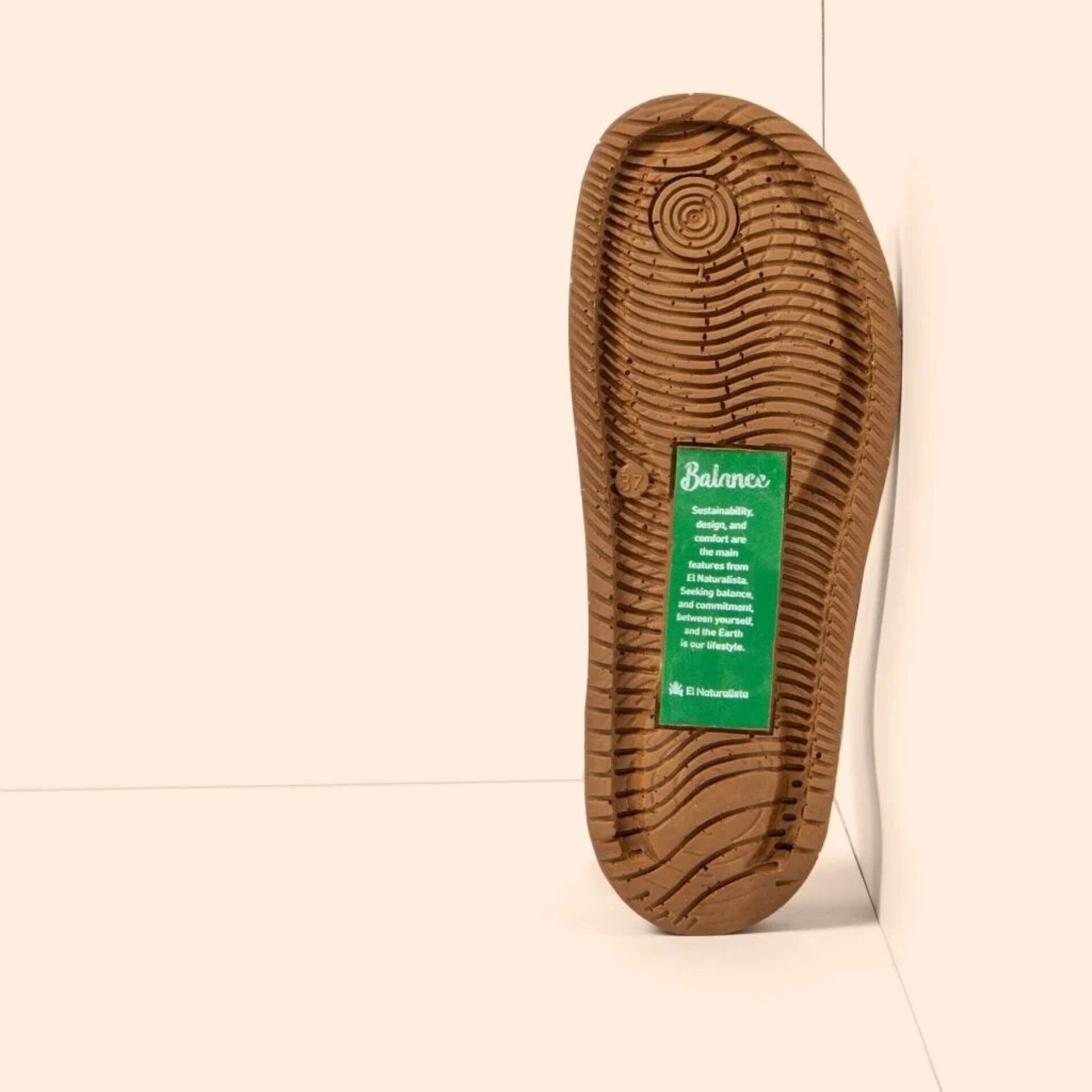 Sandalia El Naturalista nobuck tibet Balance N5791 - 3