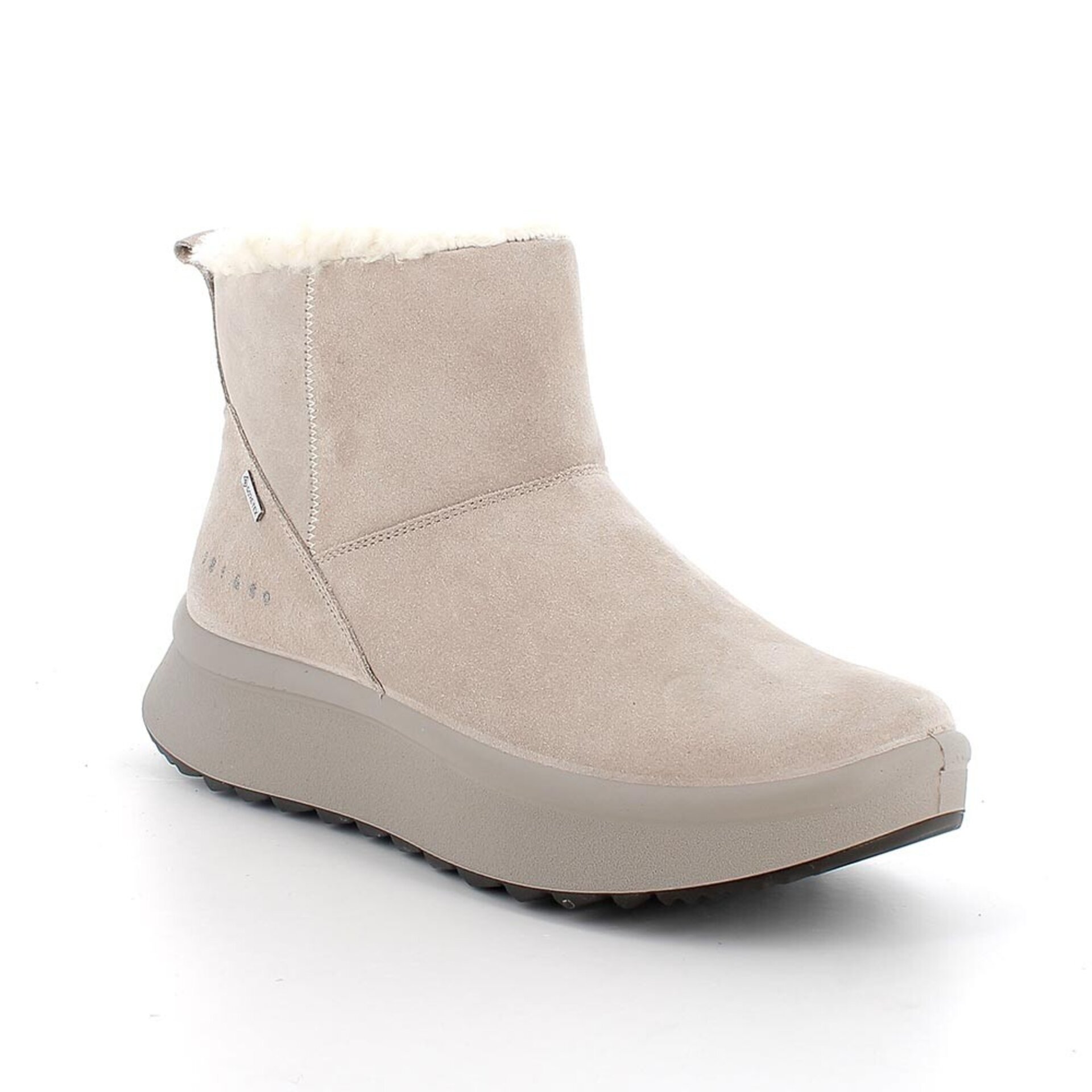 Medias botas Igi&co gore-tex cuña beige con cremallera - 2