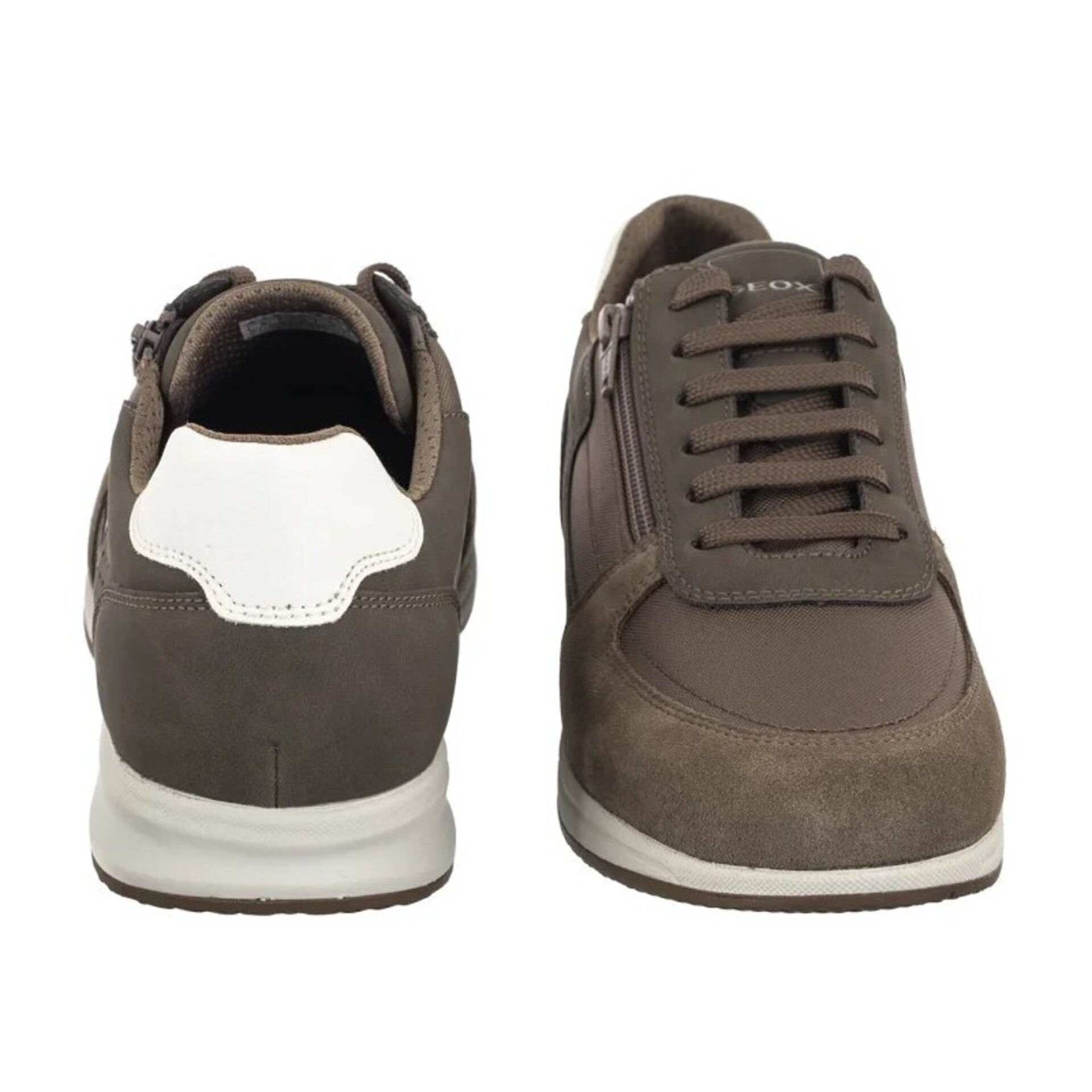 Deportivo Geox U Avery cremallera gris U65H5A - 3