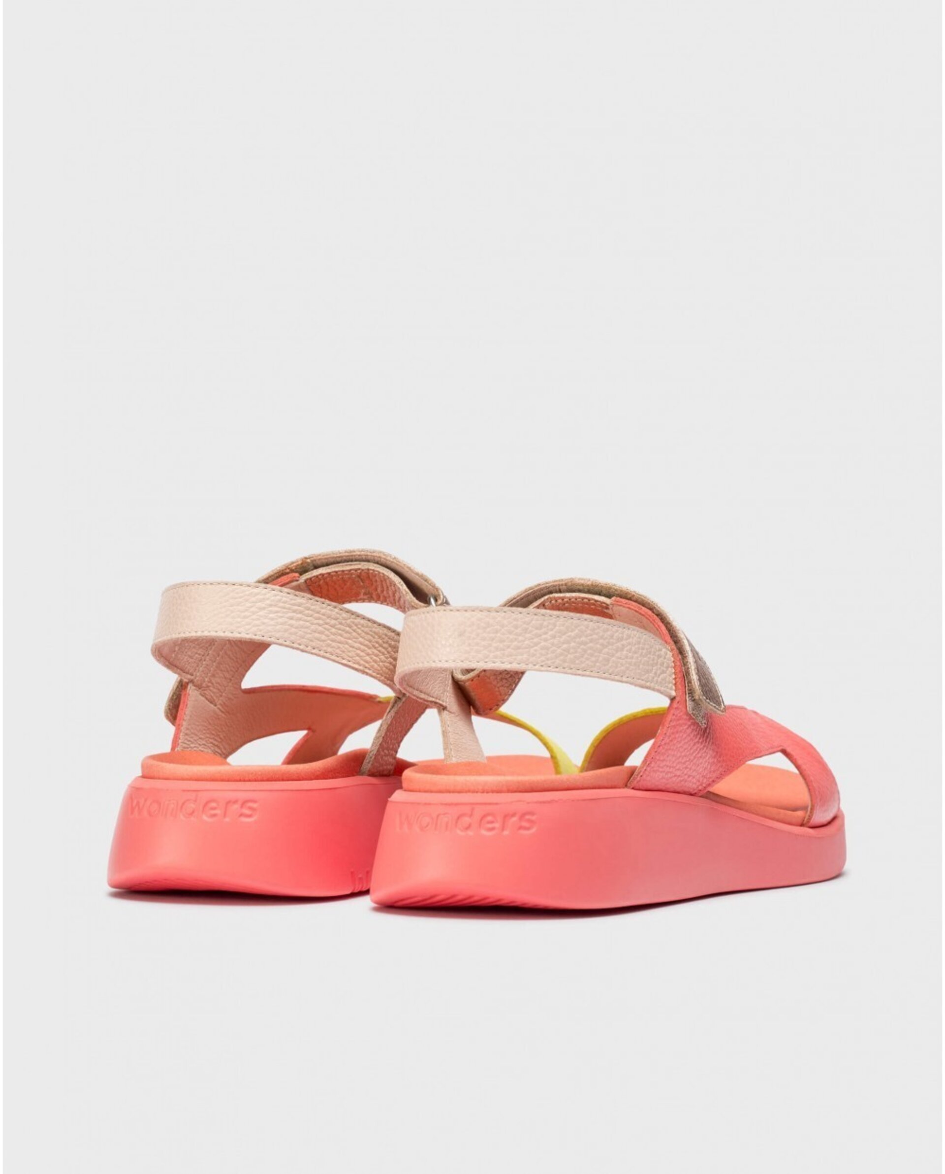 Sandalia Wonders Hali coral/cybe 6543_941 - 4