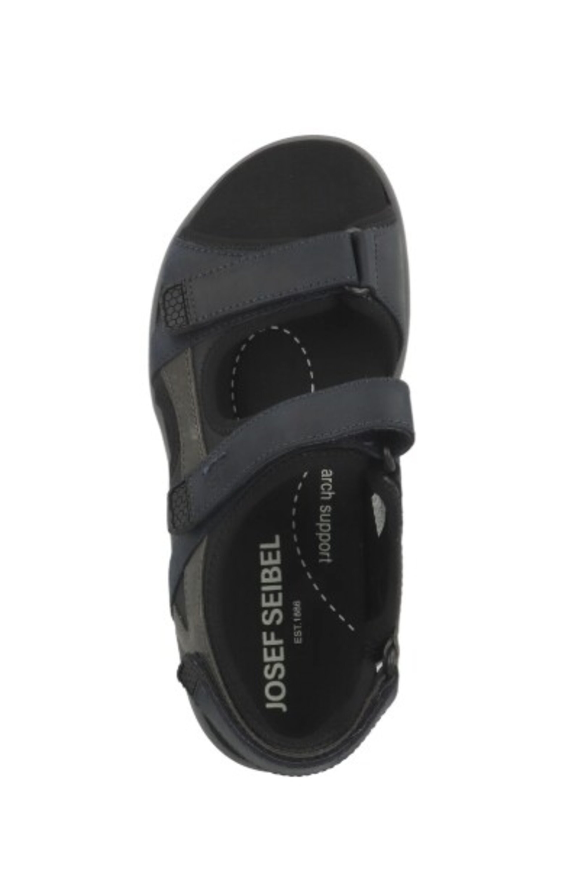 Sandalias senderismo Josef Seibel azul/negro Emeric 06 - 2