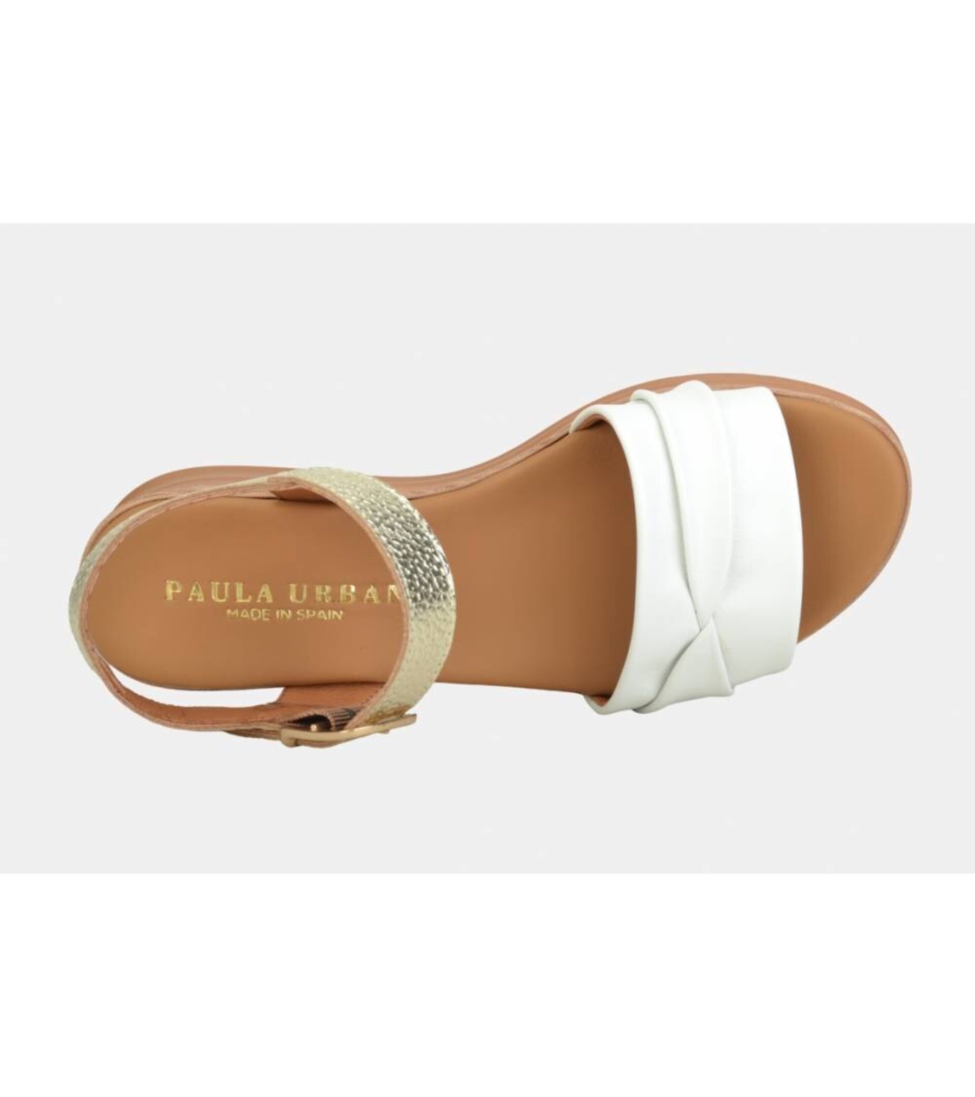 Sandalias Paula Urban 24-736 Sunset Blanco - 5