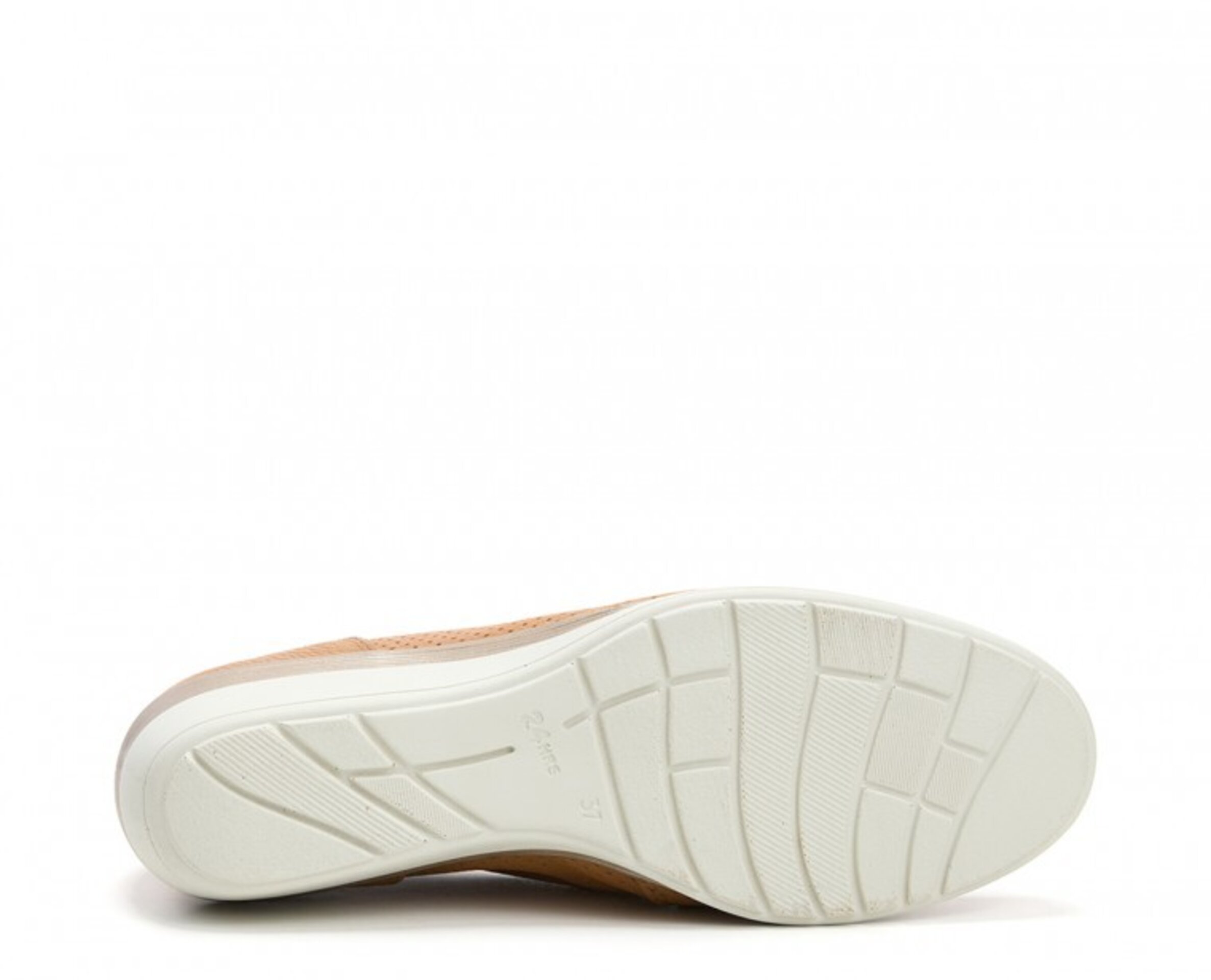 Mocasin 24 HORAS piel picado cadena 26410 - 8