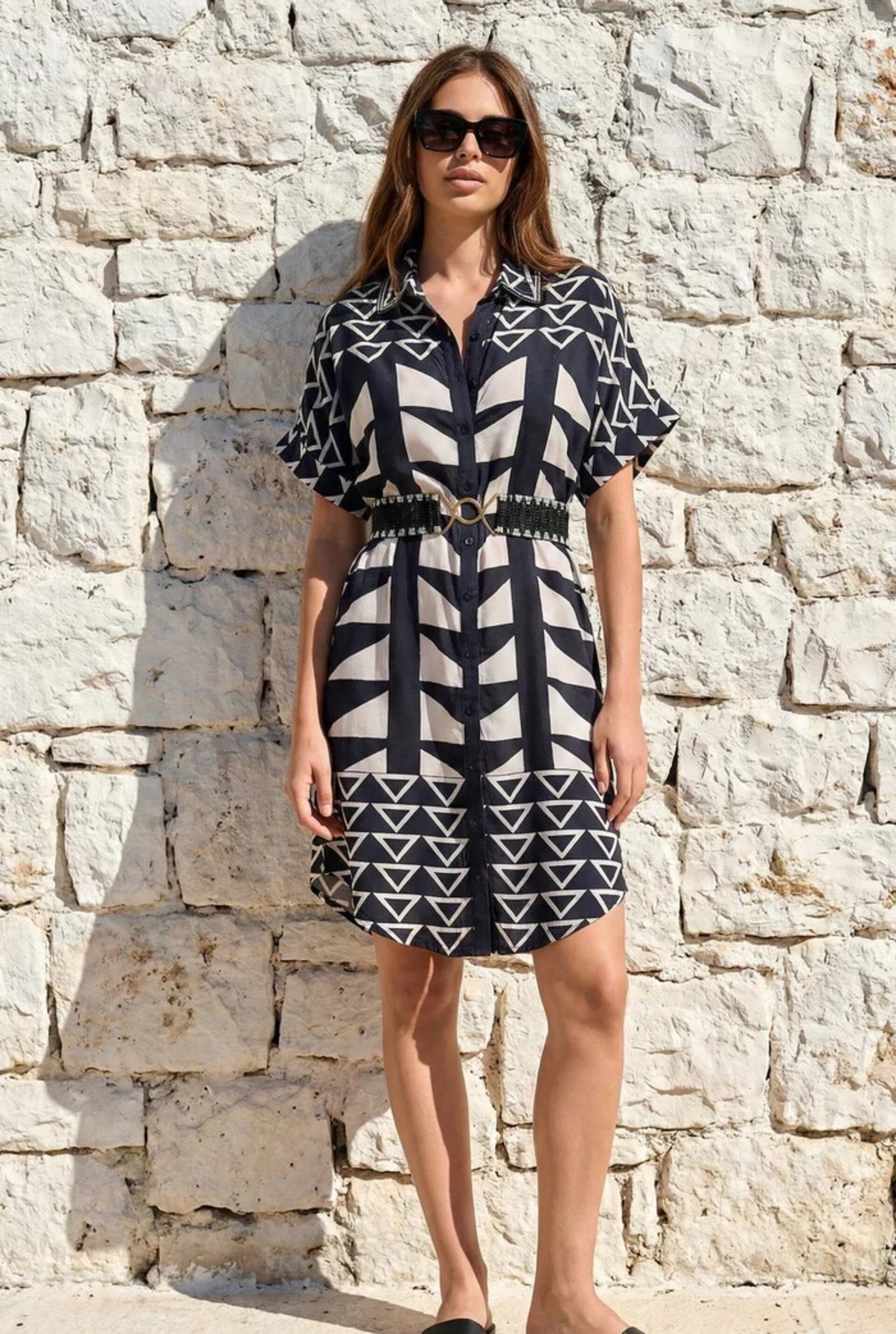 Vestido Iconique camisa Elisa IC26-087 - 1