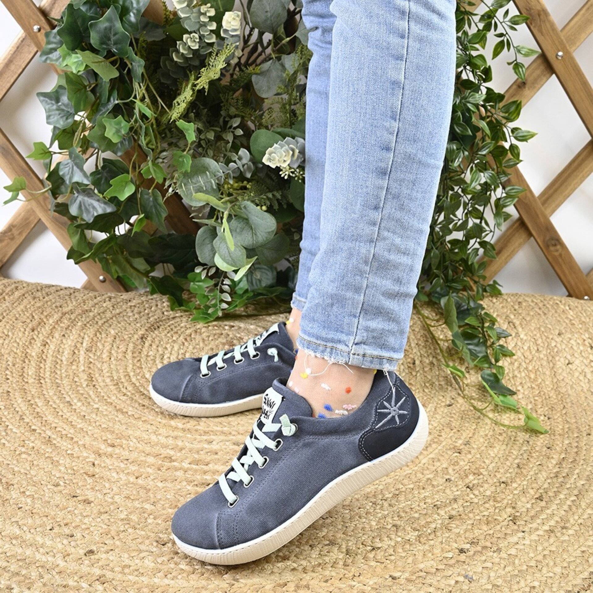 Zapatilla casual Sunni Sabbi Barefoot Oshima jeans - 2