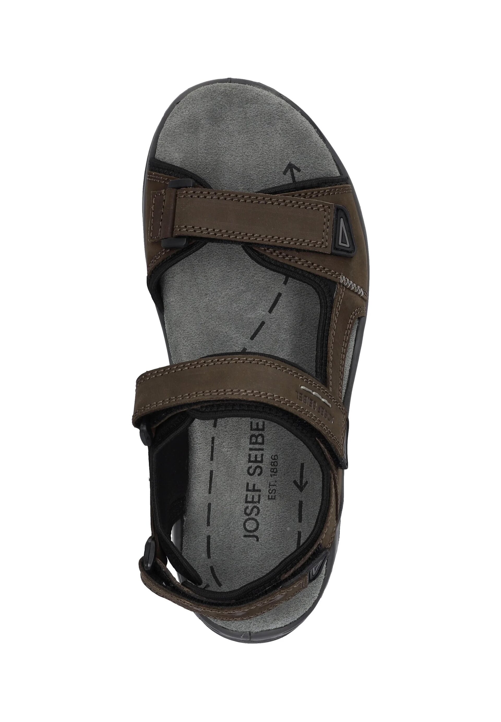 Sandalia senderismo Josef Seibel marron - 2