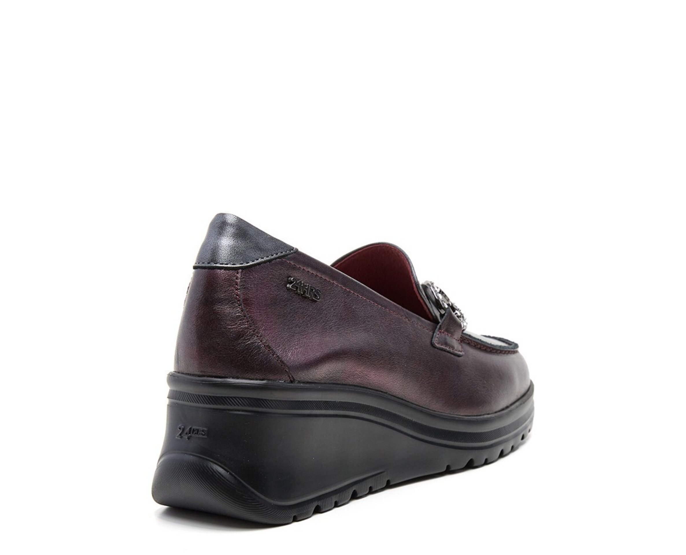 Mocasin 24HORAS piel combinada estribo 26653 - 6