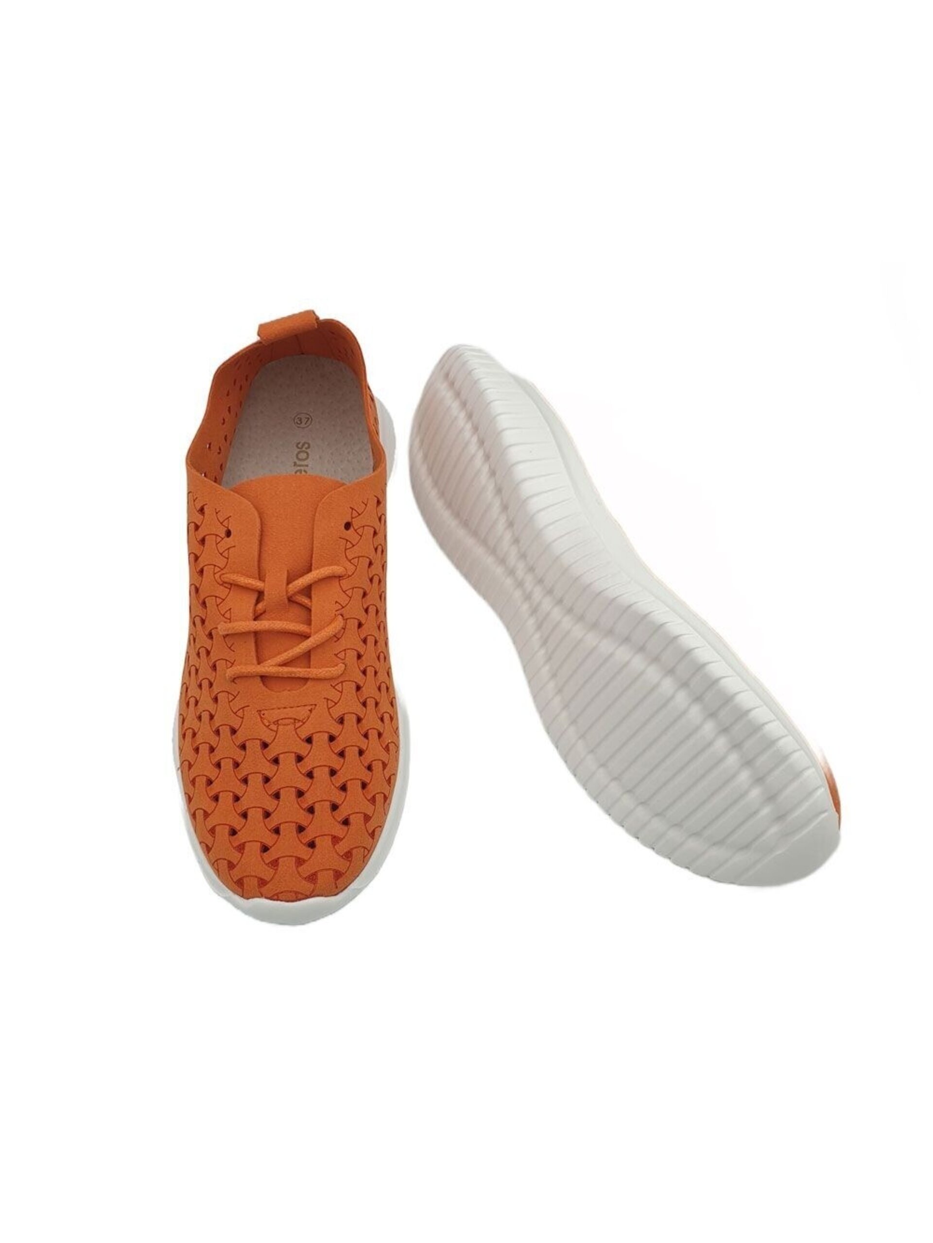 Zapatilla Eoligeros troquelada de cordones - 4