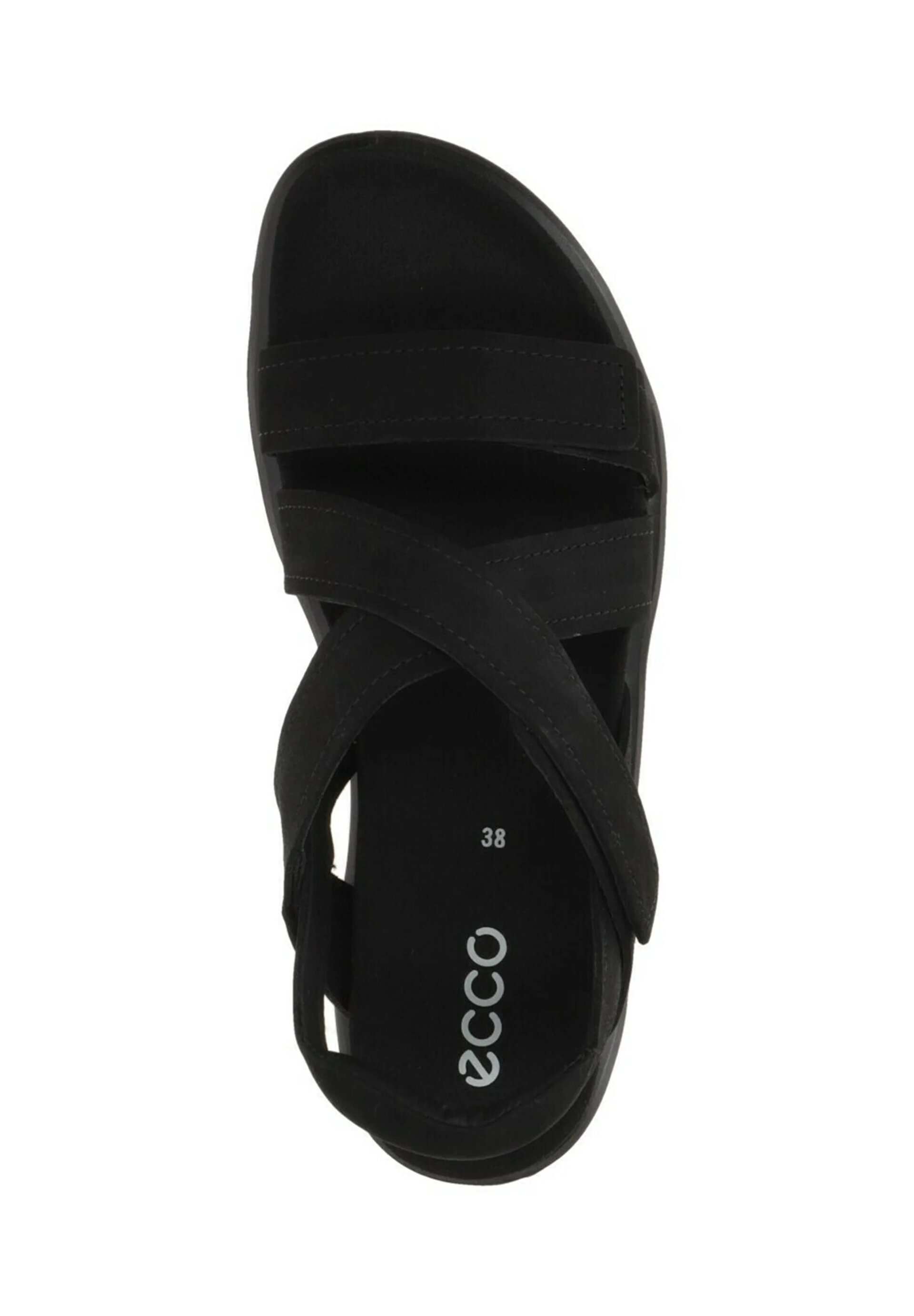 Sandalia ECCO plana Soft negro 238813 - 8
