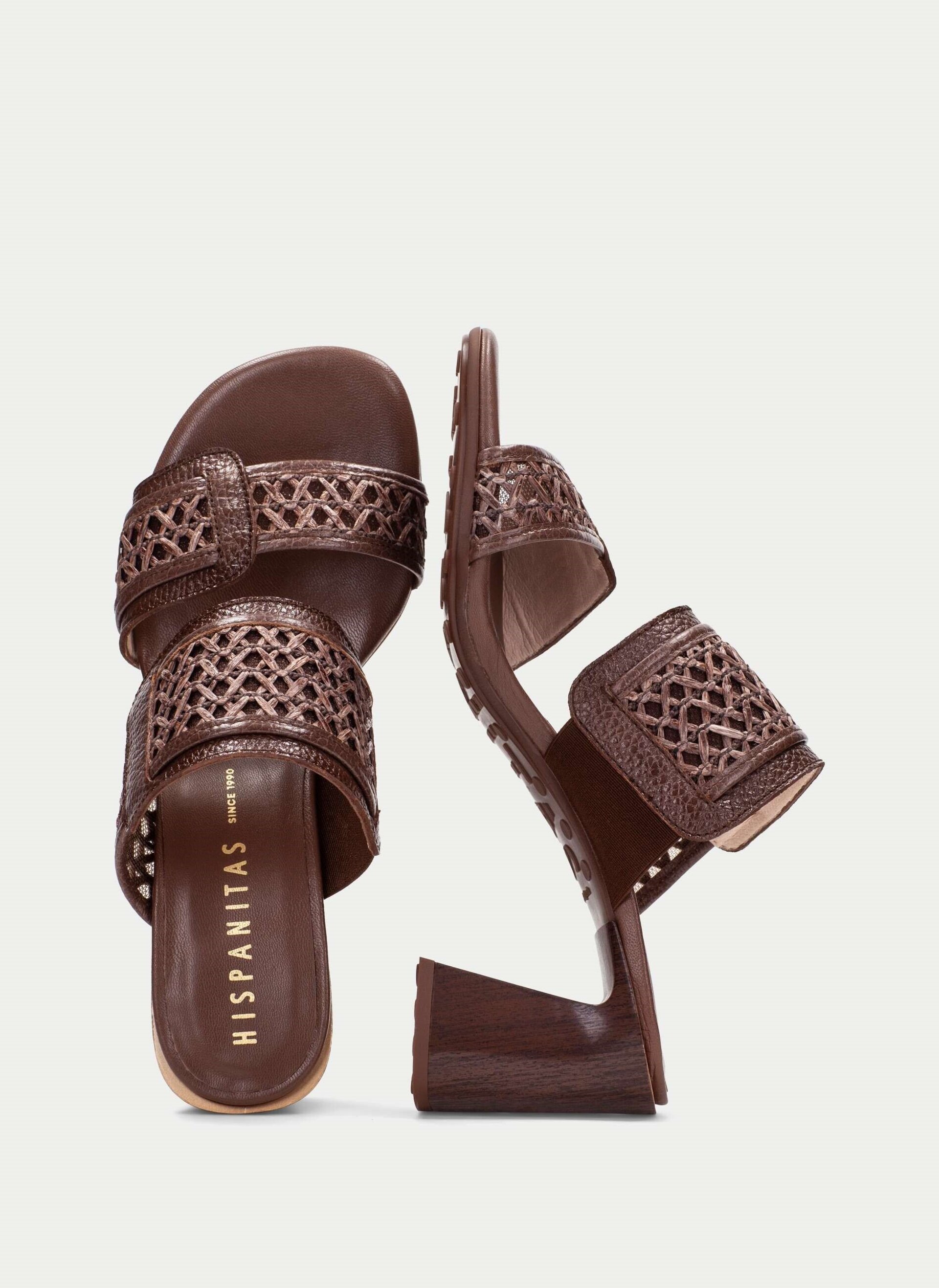 Sandalia Hispanitas destalonada orquidea avellana RHV264747 - 2