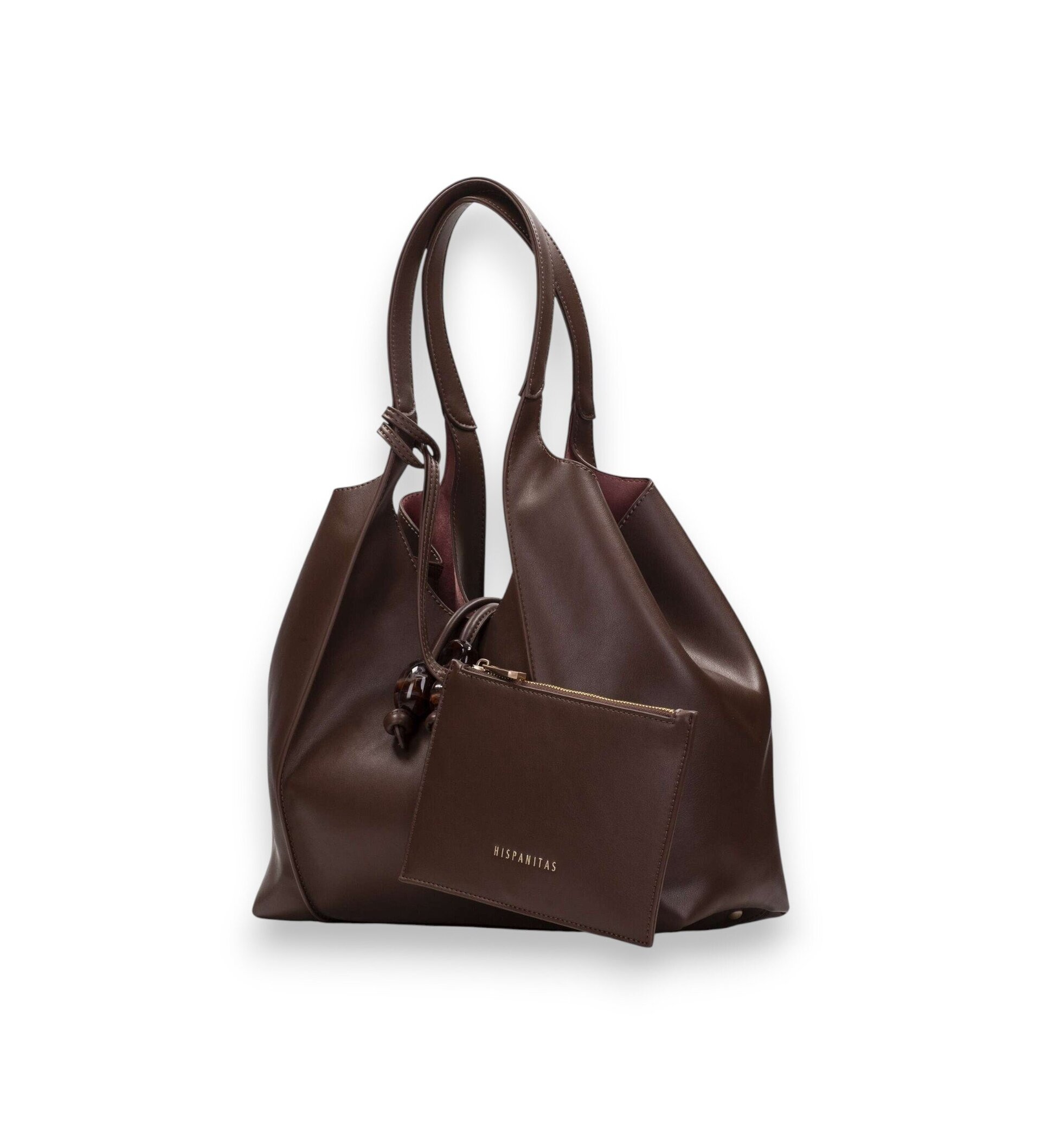 Bolso Hispanitas Convent marrón BV264532 - 2