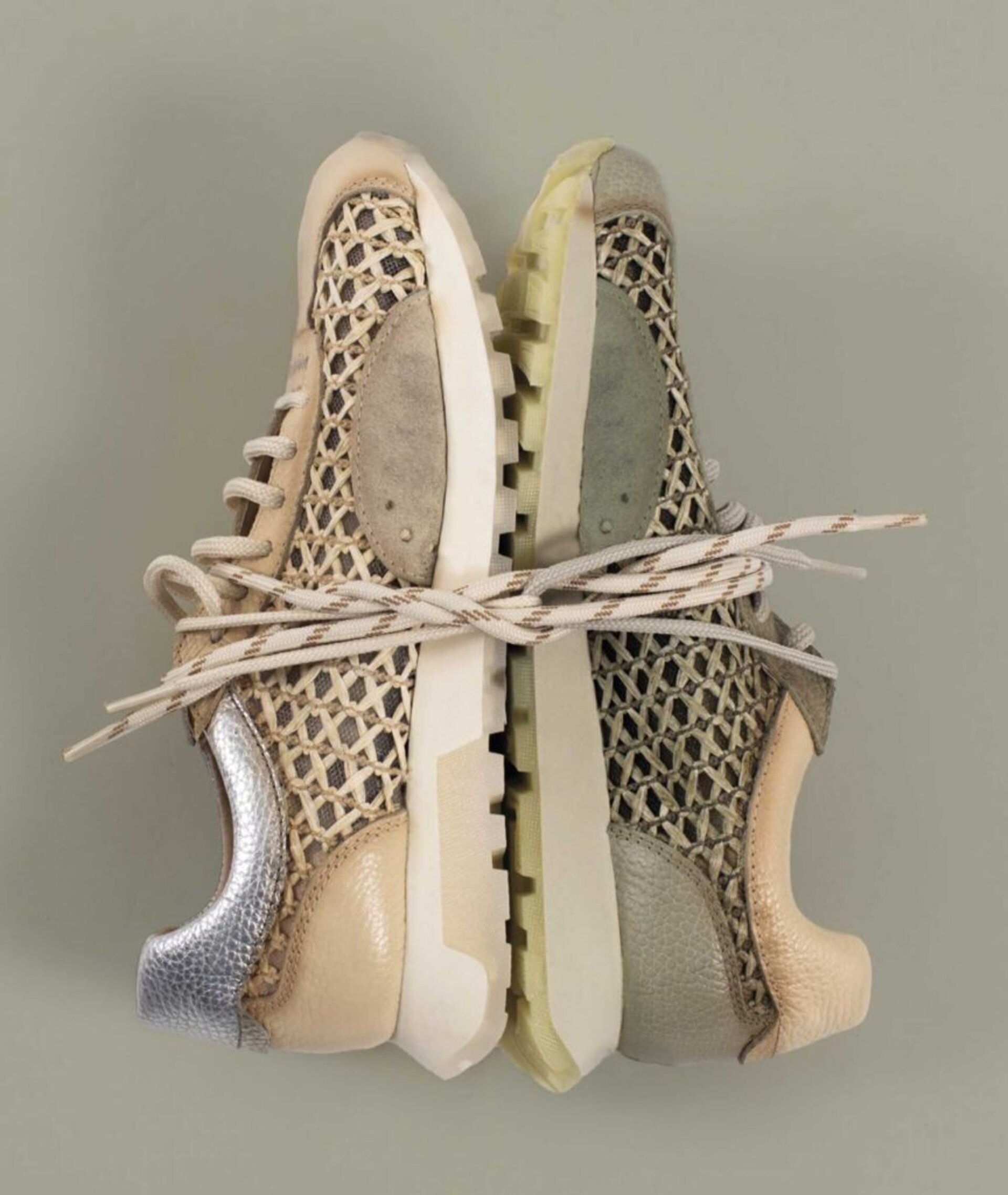 Deportivo Hispanitas piel/rafia Oregon alga RHV264741 - 5