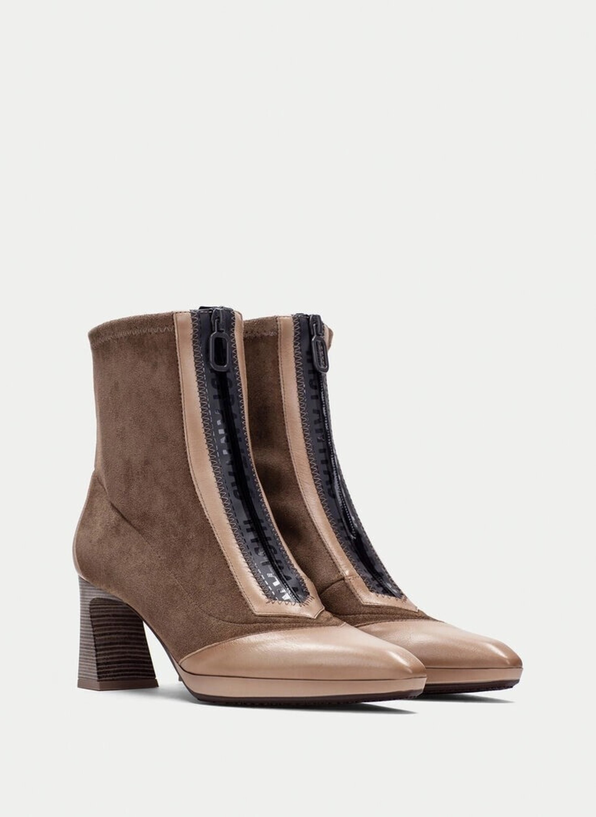 Botin HISPANITAS tacón Atlanta taupe - 3