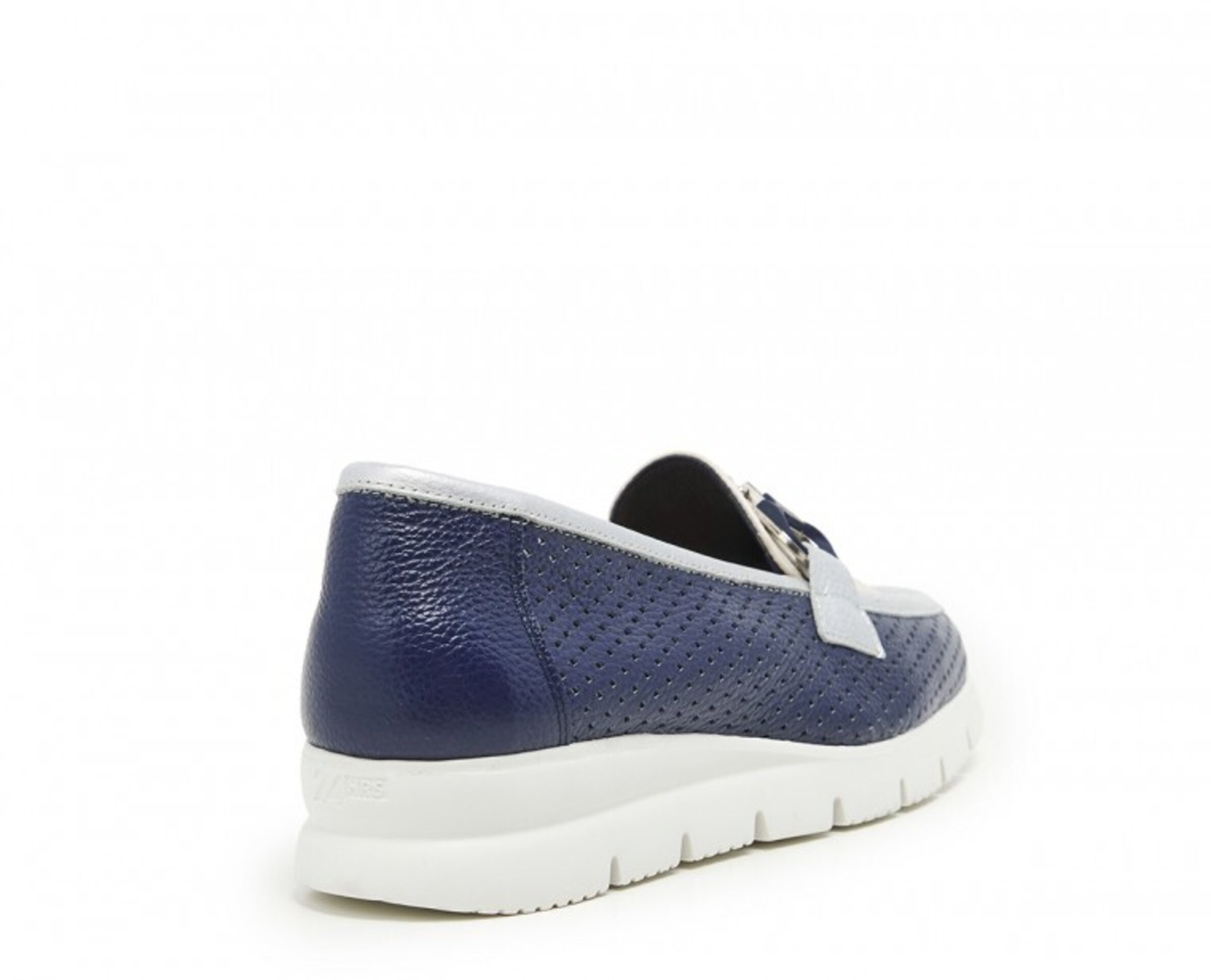 Mocasin 24 HORAS piel estribo marino 26429 - 5