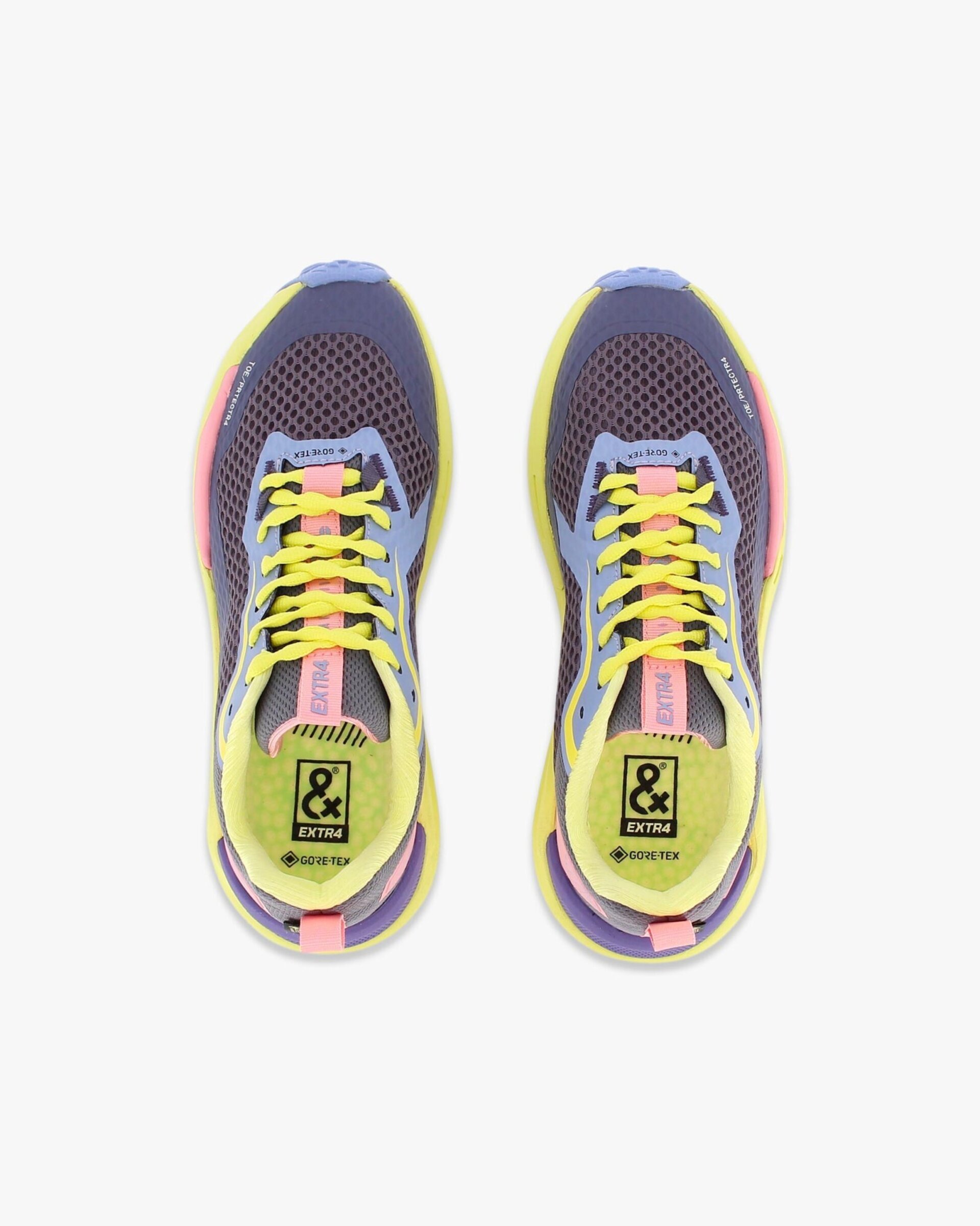 Deportiva Extr4 Gore-Tex gris/limon/rosa Kaizen XL GTX1.05 - 2