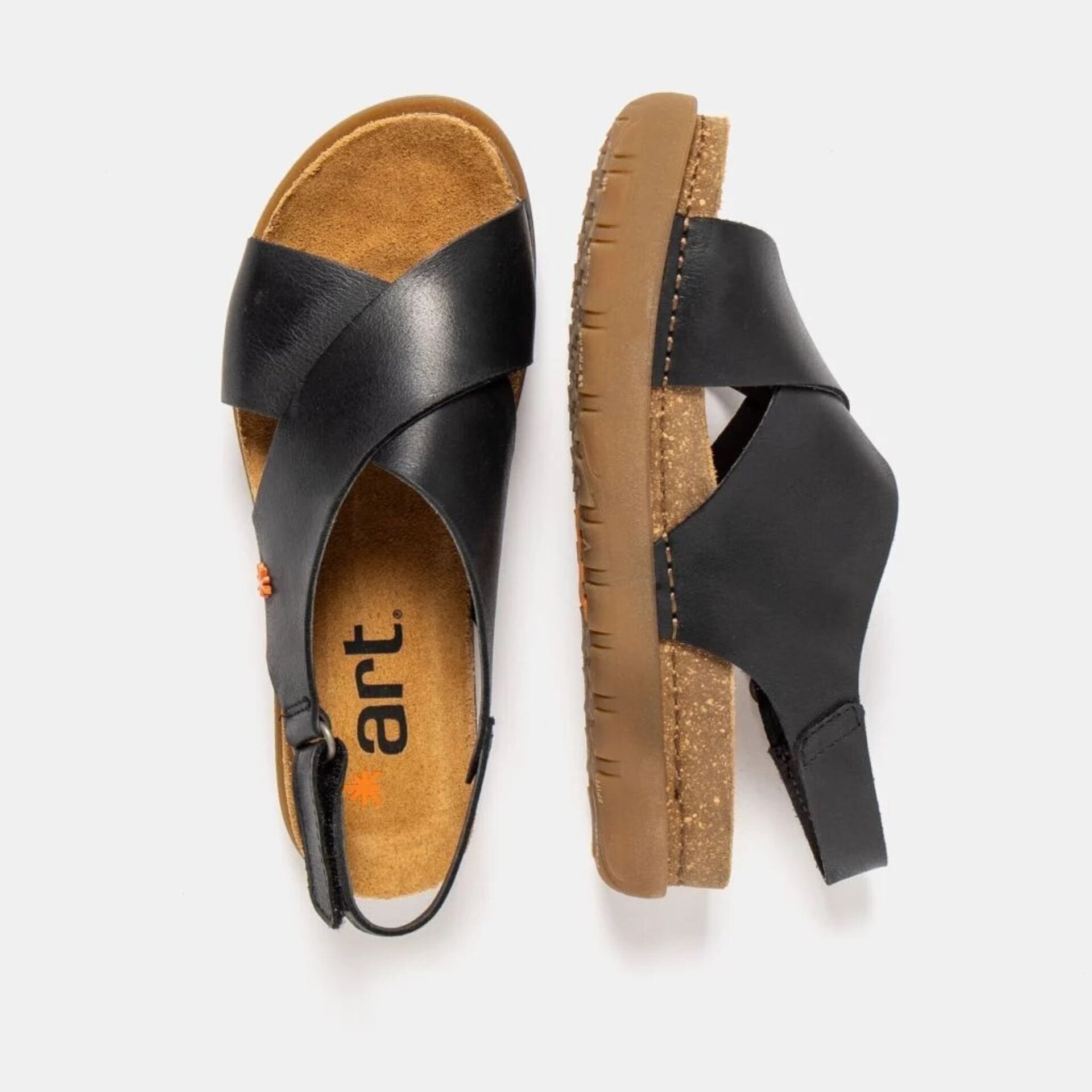 Sandalia ART roma-black Rhodes 1710S - 5