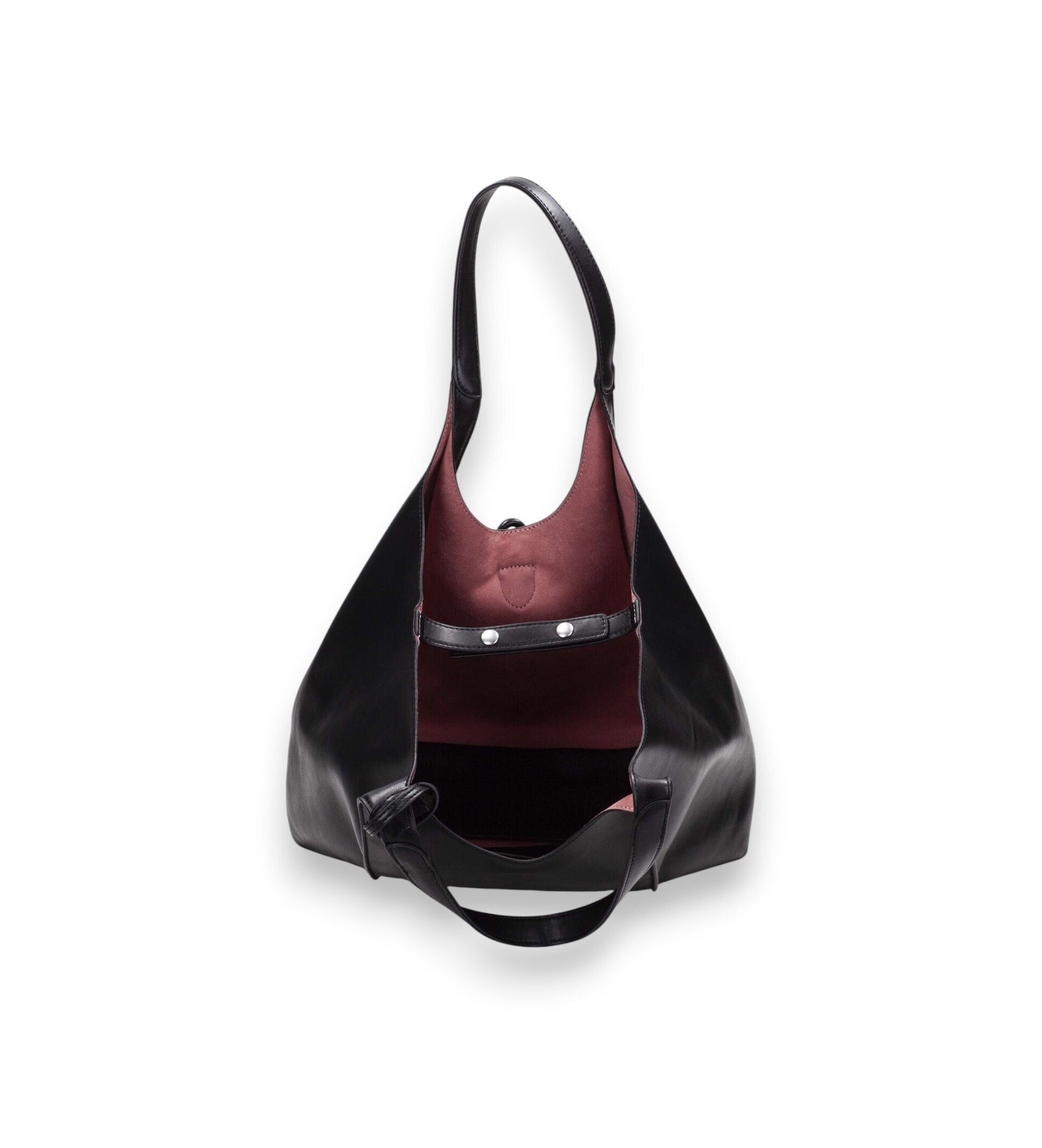 Bolso Hispanitas Convent negro BV264532 - 3