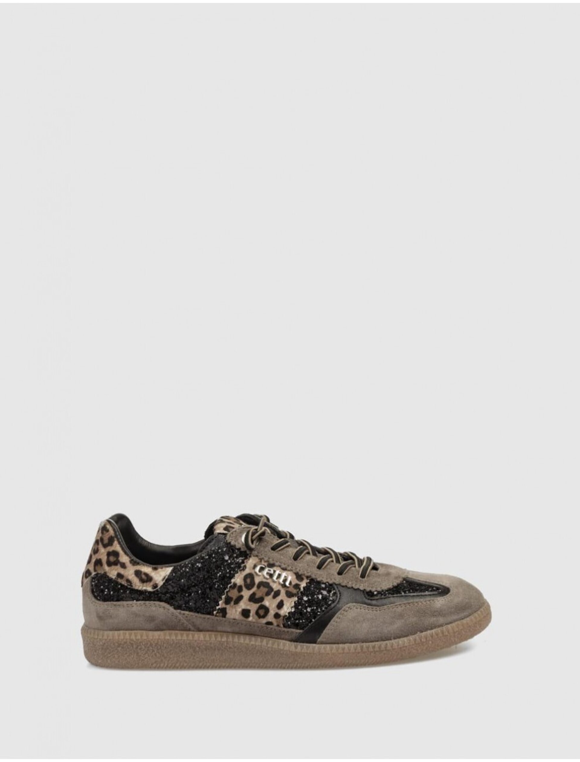 Zapatilla CETTI ante/glitter negro C-1395 - 1